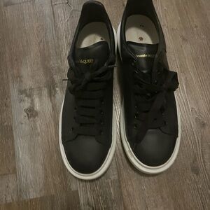Alexander McQueen Black and White Men's Sneakers